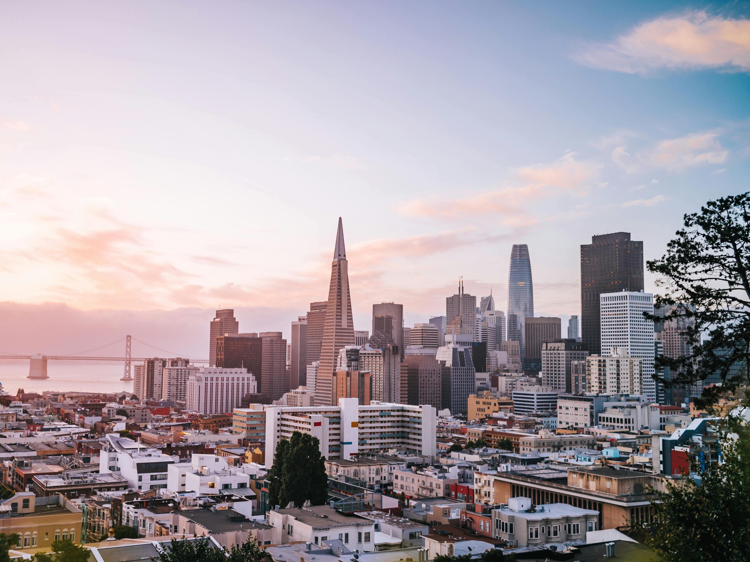 Aerial view of San Francisco