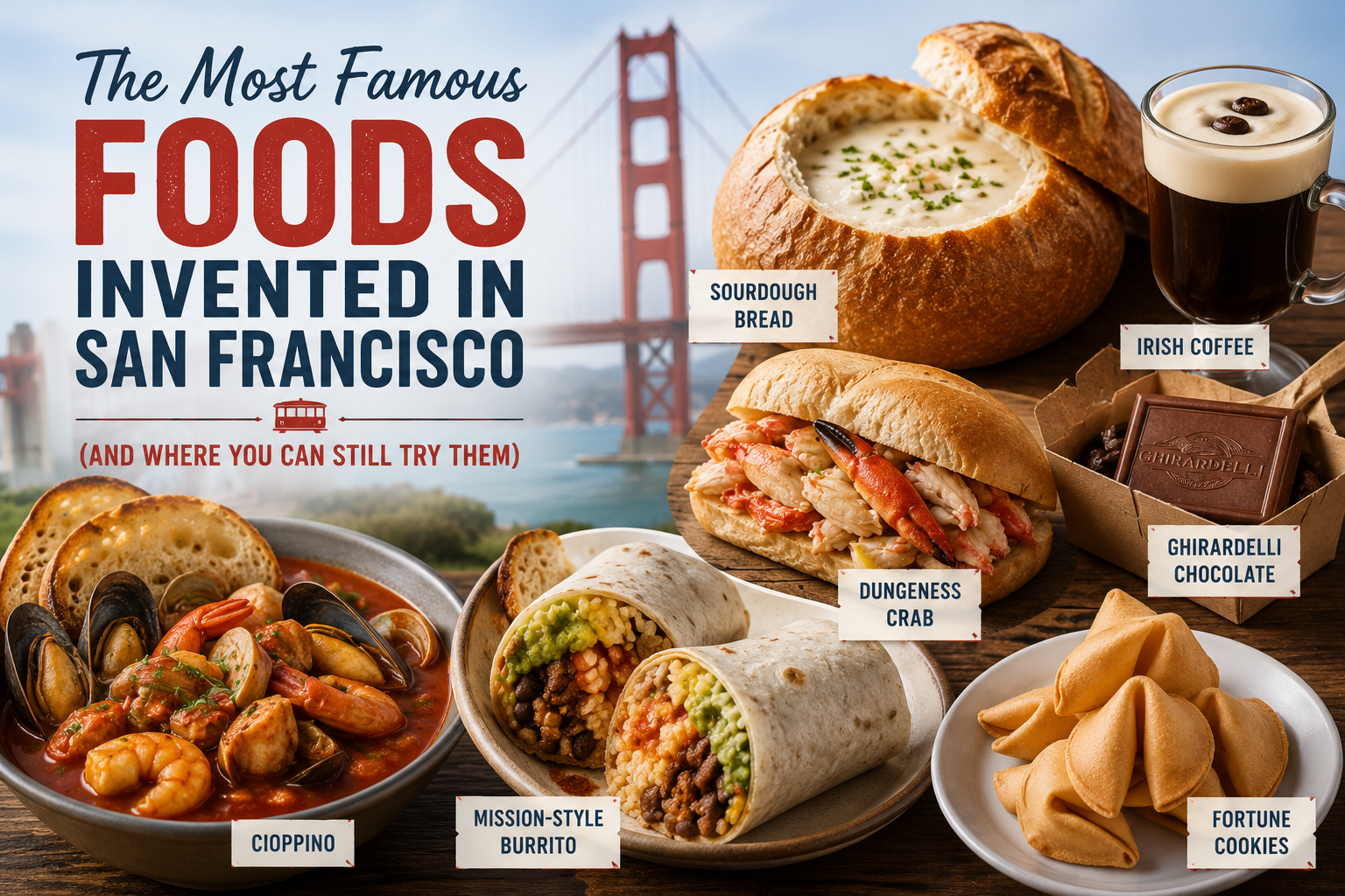 Famous food in San Francisco